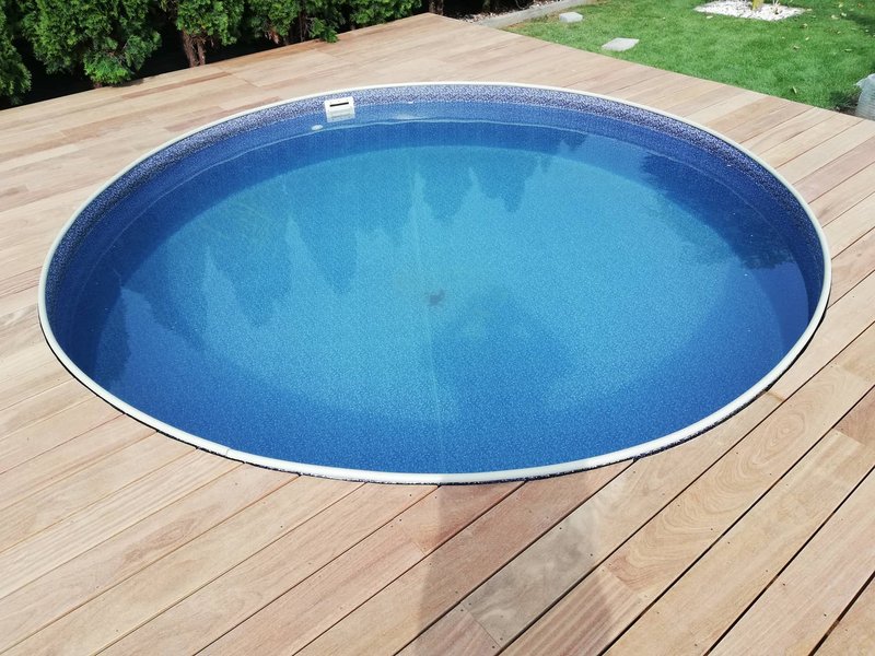 Drevená terasa Cumaru - montáž na skrutky zhora