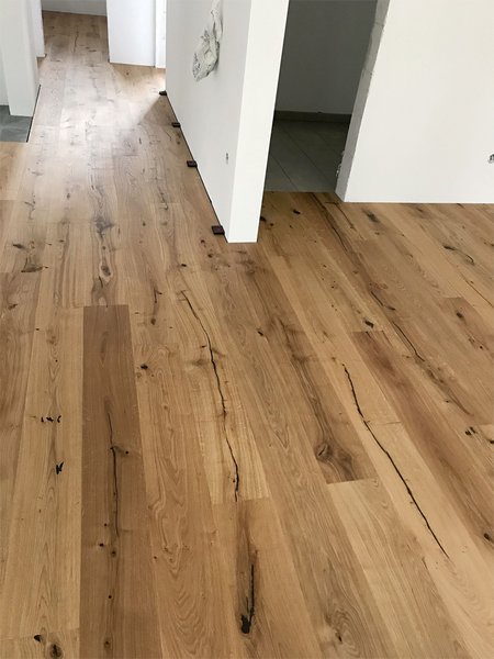 Drevené parkety clic – Dub super rustikálny jednolamelový