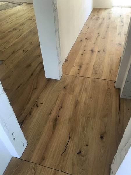 Drevené parkety clic – Dub super rustikálny jednolamelový