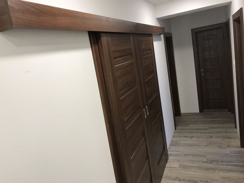 Dvere rámové ATVYN, Typ P-1, P-3, dekór Orech Aida Tabakvý H3704 ST 15