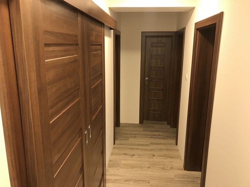 Dvere rámové ATVYN, Typ P-1, P-3, dekór Orech Aida Tabakvý H3704 ST 15