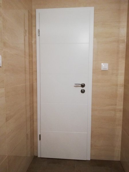 Hormann DesignLine Groove 15, farba Biela lak RAL 9016