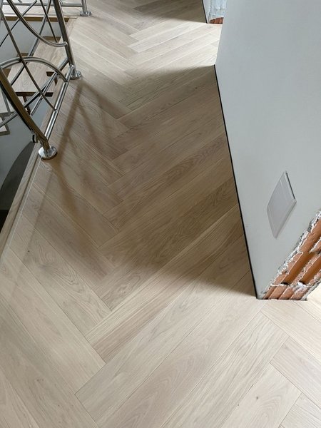 Masívne drevené parkety do stromčeka, voskový olej Silver