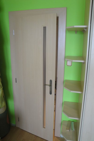 Obklad pôvodnej oceľovej zárubne, obložka 100mm