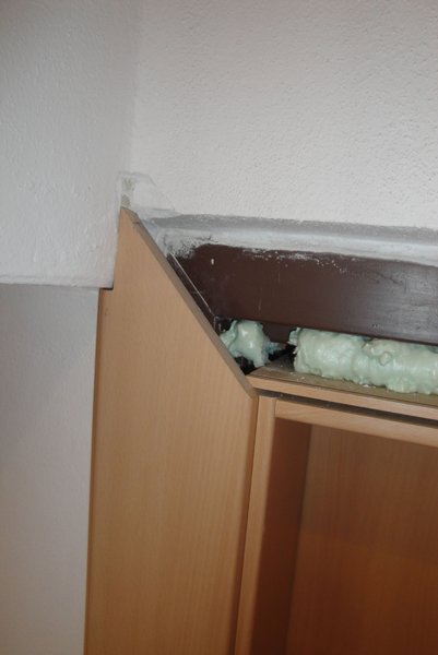 Obklad pôvodnej oceľovej zárubne, obložka 100mm