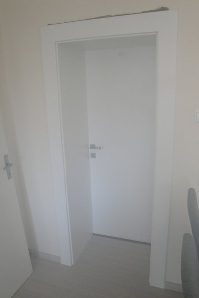 Obklad pôvodných oceľových zárubní v RD