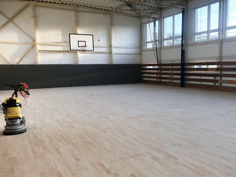 Renovácia športovej podlahy – ZŠ Nitra