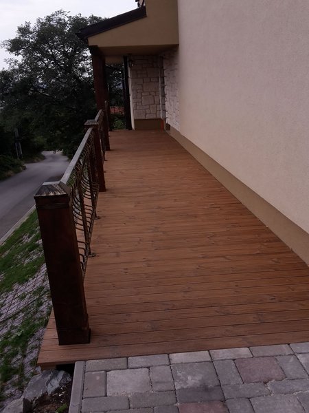 Terasa ThermoWood - Termo Borovica