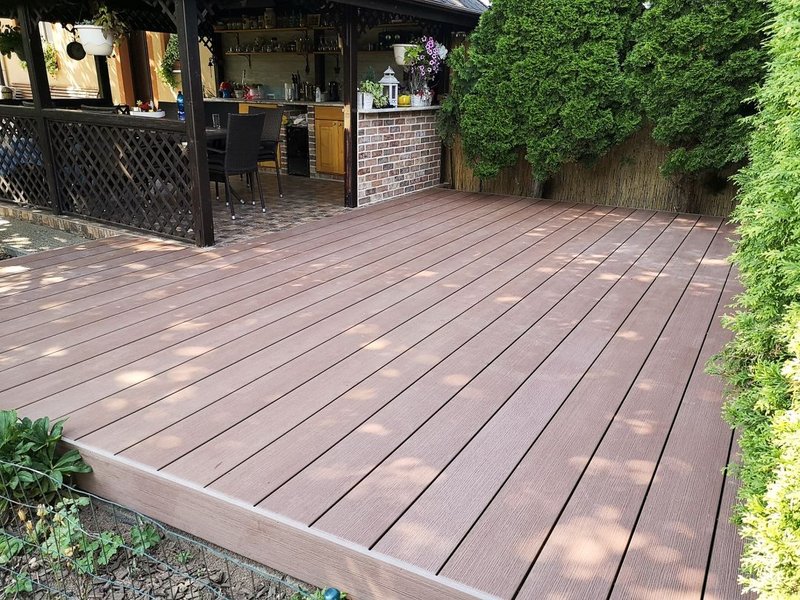 WPC Woodplastic terasové dosky – Forest MAX dekór Palisander
